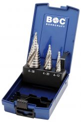 Spiralnut Stufenbohrer HSS-E Co5 in ABS-Box 