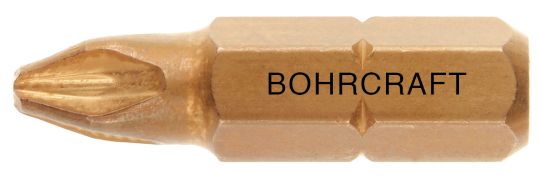 Schrauber-Bits 1/4" für Phillips-Schrauben 