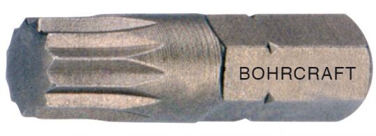 Schrauber-Bits 1/4" für XZN Vielzahn-Schrauben 