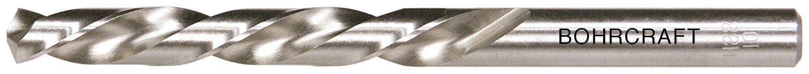 1 Stück 11200701250 12,5 mm in BC-SB-Tasche Bohrcraft Spiralbohrer DIN 338 HSS-G geschliffen Split Point Typ N